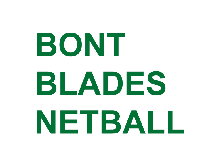 Bont Blades Netball
